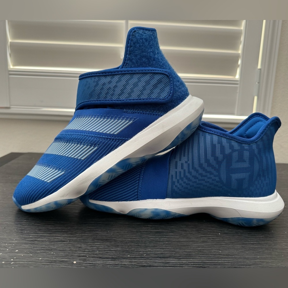 Adidas James Harden B/E 3 J Collegiate Blue Basketball Shoes EF3603 Size 6 - Picture 6 of 16
